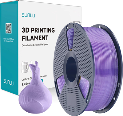 Sunlu Şeffaf Üzüm Jölesi PLA Filament - 1.75mm - 1 Kg