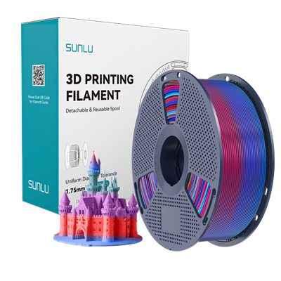 Sunlu PLA Gökkuşağı Filament 02 - 1.75mm - 1 Kg