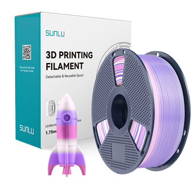 Sunlu PLA Gökkuşağı Filament 03 - 1.75mm - 1 Kg