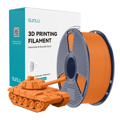 Sunlu Turuncu High Speed PLA+ Filament - 1.75mm - 1 Kg