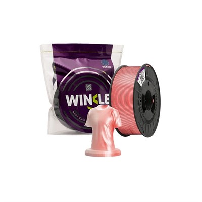 Winkle PLA Silk Multicolor Filament Whıte-Red 1.75mm 1 Kg