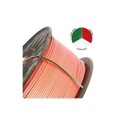 Winkle PLA Silk Multicolor Filament Green-Whıte-Red 1.75mm 1 Kg