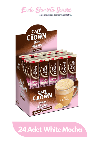 Beyaz Çikolatalı Mocha 24 Adet