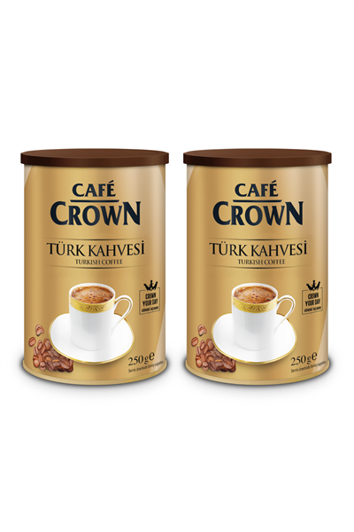 Türk Kahvesi Metal Kutu 2x250g