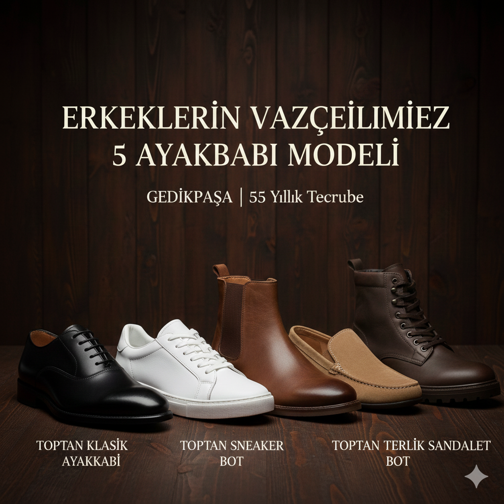 Erkek Ayakkabı Trendleri: Toptan Satışta En Çok Tercih Edilen Modeller