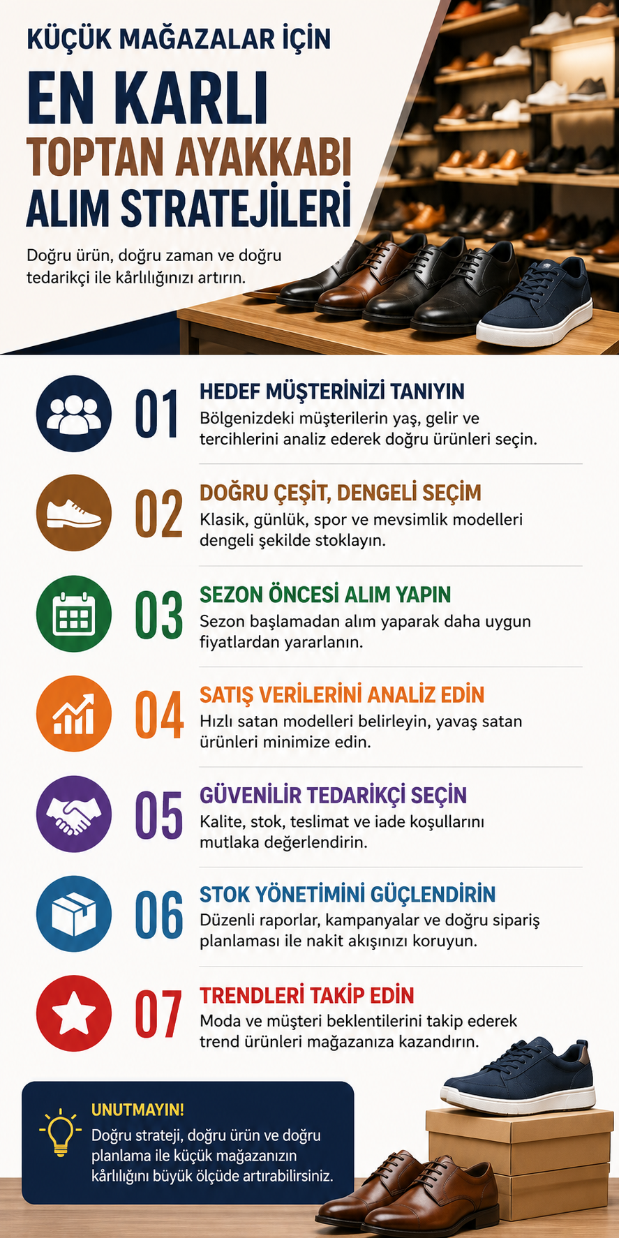 Küçük Mağazalar İçin En Karlı Toptan Ayakkabı Alım Stratejileri