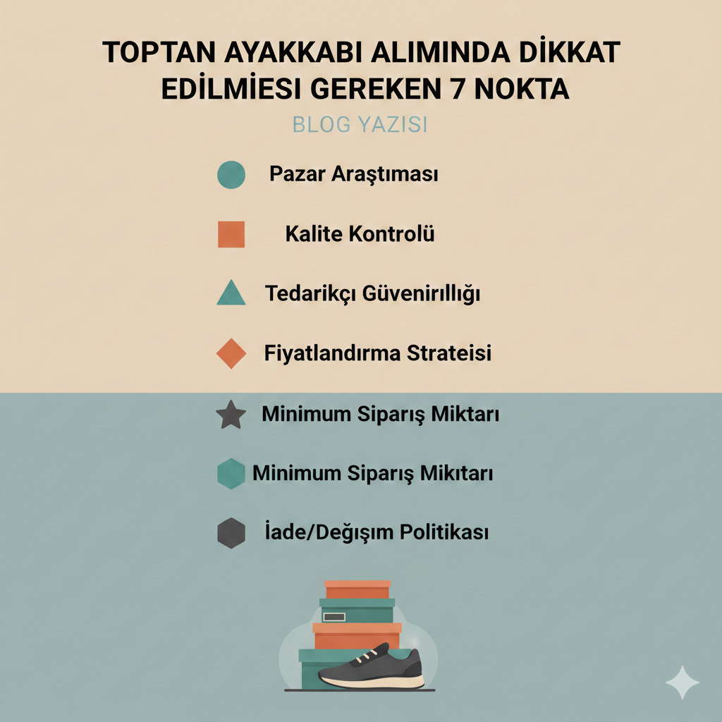 Toptan Ayakkabı Alırken Dikkat Edilmesi Gereken 7 Kritik Nokta