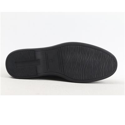 Ulus 108 Lp Lacivert Deri Loafer Ayakkabi  ( Siyah Taban)---- Renk 53