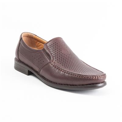 Ulus 060 Delikli Kahve Comfort Ayakkabi