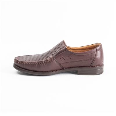 Ulus 060 Delikli Kahve Comfort Ayakkabi
