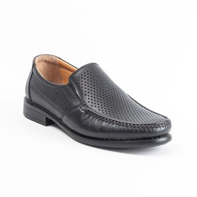 Ulus 060 Delikli Siyah Comfort Ayakkabi
