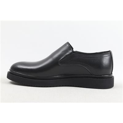 Ulus 086 Bağsiz Düz Poli Siyah Casual Ayakkabi