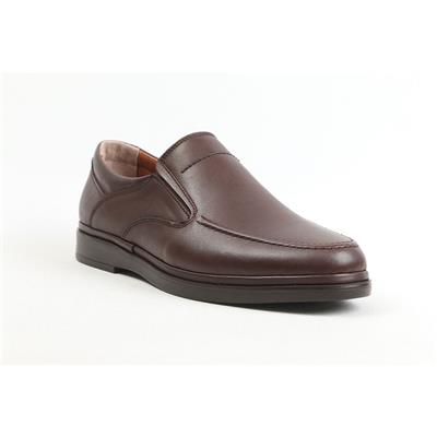 Ulus 095-2 Kahve----Lastikli Fitilli Comfort Ayakkabi