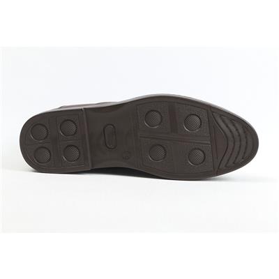 Ulus 095-2 Kahve----Lastikli Fitilli Comfort Ayakkabi