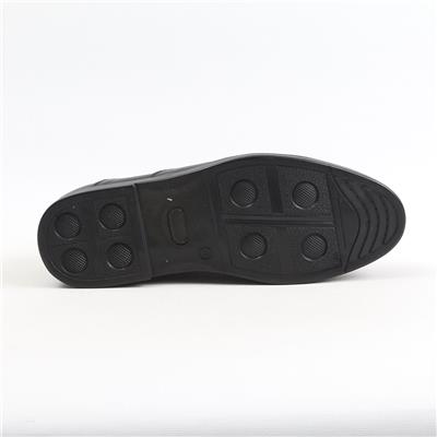 Ulus 096-2  Bağlı Fitilli Siyah Comfort Ayakkabi