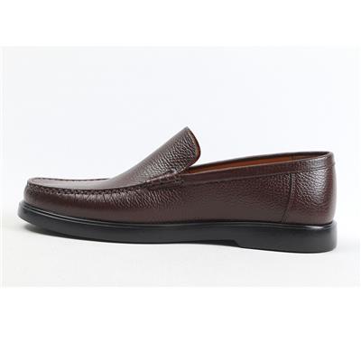 Ulus 1000 Düz Kahve  Eva Loafer Ayakkabi