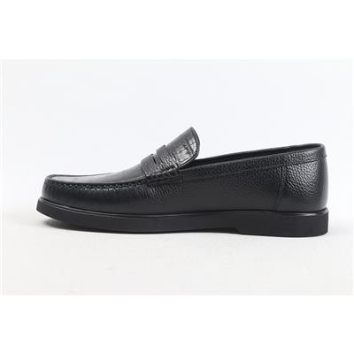 Ulus 1005 Fiyonklu Croco Siyah Eva Loafer Ayakkabi
