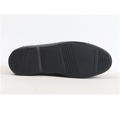 Ulus 1006 Örgülü Siyah  Eva Loafer Ayakkabi