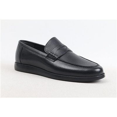 Ulus 1007 Fiyonklu Siyah  Eva Loafer Ayakkabi