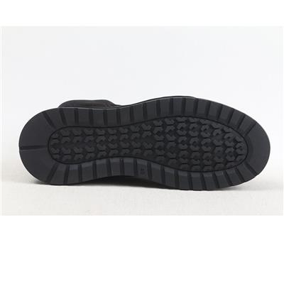 Ulus 1053-1 Siyah Nubuk Miflonlu Casual Bot