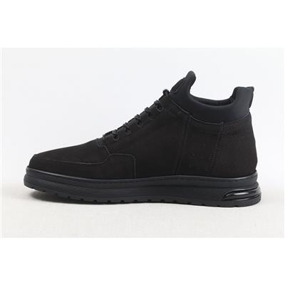Ulus 1053-1 Siyah Nubuk Miflonlu Casual Bot