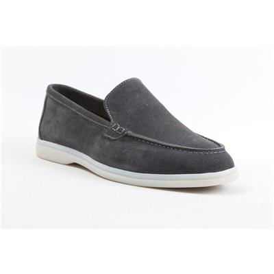 Ulus 108 Lp Quartz Gri Süet Loafer Ayakkabi-----Renk 38