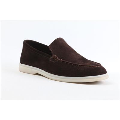Ulus 108 Lp Kahve Süet Loafer Ayakkabi----Renk 12
