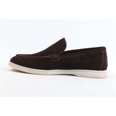 Ulus 108 Lp Kahve Süet Loafer Ayakkabi----Renk 12
