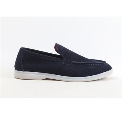 Ulus 108 Lp Lacivert Süet Loafer Ayakkabi-----Renk 13