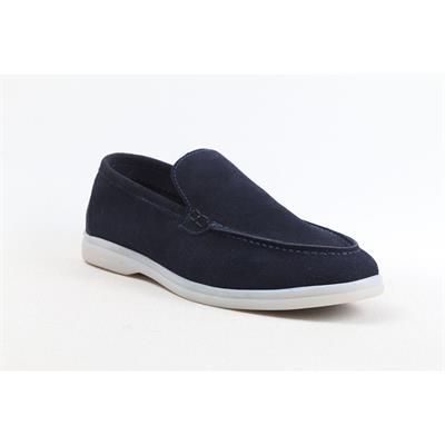 Ulus 108 Lp Lacivert Süet Loafer Ayakkabi-----Renk 13
