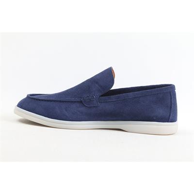 Ulus 108 Lp Ocean Mavi Süet Loafer Ayakkabi----Renk 36