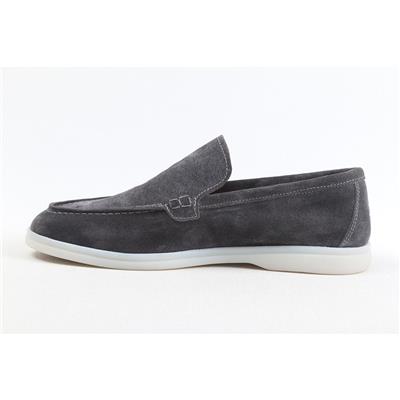 Ulus 108 Lp Silver Gri Süet Loafer Ayakkabi----Renk 62