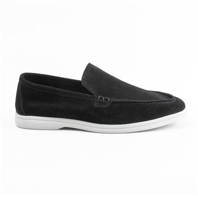 Ulus 108 Lp Siyah Süet Loafer Ayakkabi----Renk 11