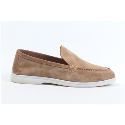 Ulus 108 Lp Vizon Süet Loafer Ayakkabi------Renk 40
