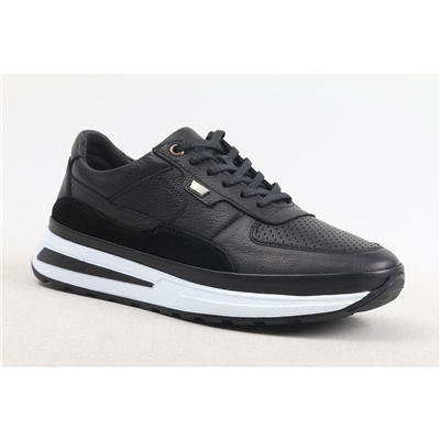 Ulus 118 Delikli Siyah Sneaker Spor Ayakkabi