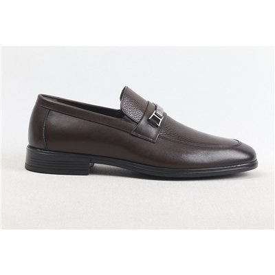 ULUS 1415 SİYAH LOAFER TOKALI KAUÇUK TABAN AYAKKABI
