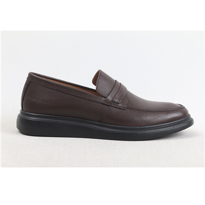Ulus 1815 Kahve Kuşakli Oluklu Taban Comfort Ayakkabi