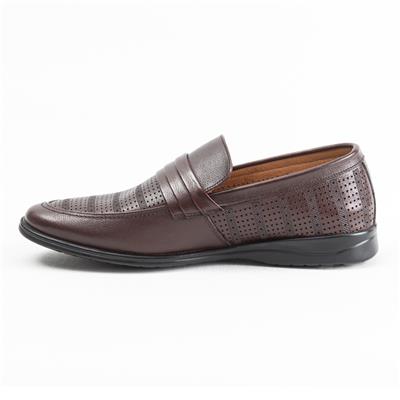 Ulus 1985-1 Delikli Kahve Comfort Ayakkabi