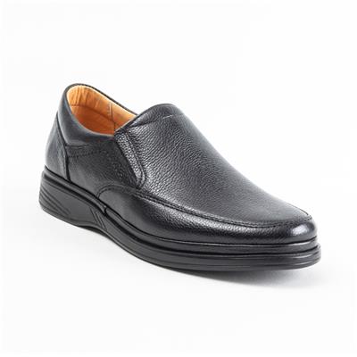 ULUS 2001 LASTİKLİ SİYAH COMFORT AYAKKABI