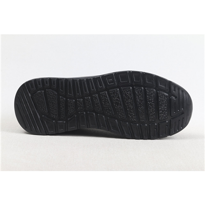 Ulus 2011 Siyah Silikon Baskili Sneaker Spor Ayakkabi
