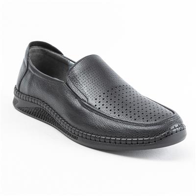 Ulus 2019 Delikli Siyah Casual Ayakkabi