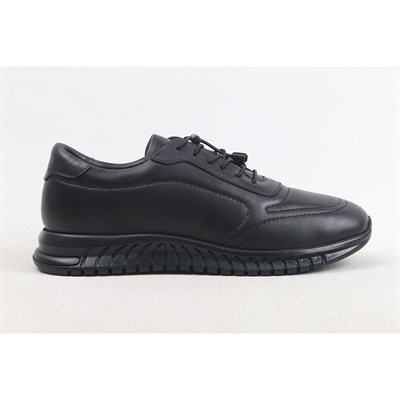 ULUS 205 SİYAH KAUÇUK SNEAKER SPOR AYAKKABI