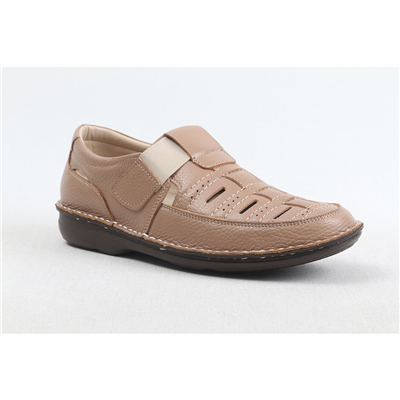 Ulus 2115-10 Bej Sandalet Poli