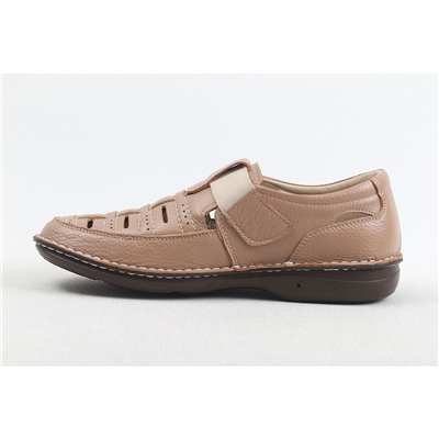 Ulus 2115-10 Bej Sandalet Poli