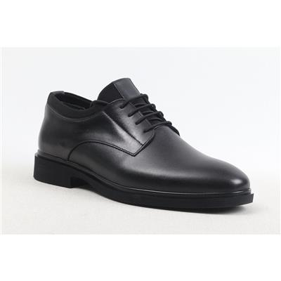 Ulus 2145-1 Düz Bağli Lastikli Siyah Casual Ayakkabi
