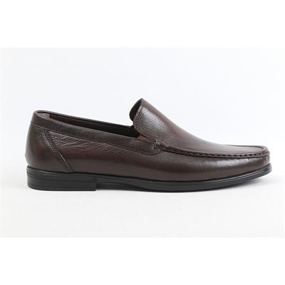 Ulus 2246-1 Kahve Loafer Ayakkabi