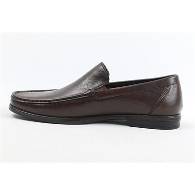 Ulus 2246-1 Kahve Loafer Ayakkabi