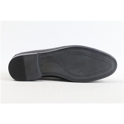 Ulus 2246 Sade Siyah Loafer Ayakkabi
