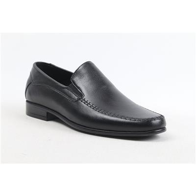 Ulus 2246 Sade Siyah Loafer Ayakkabi