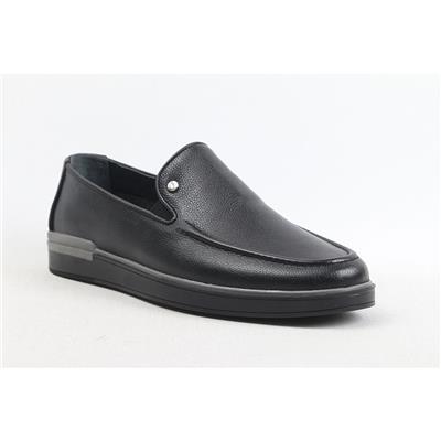 Ulus 240 Fitilli Siyah Loafer Ayakkabi